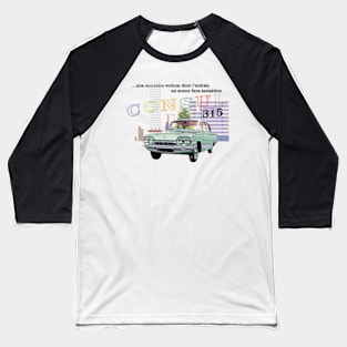 FORD CONSUL 315 - French ad Baseball T-Shirt